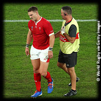 Wales v South Africa George North injured RWC2019